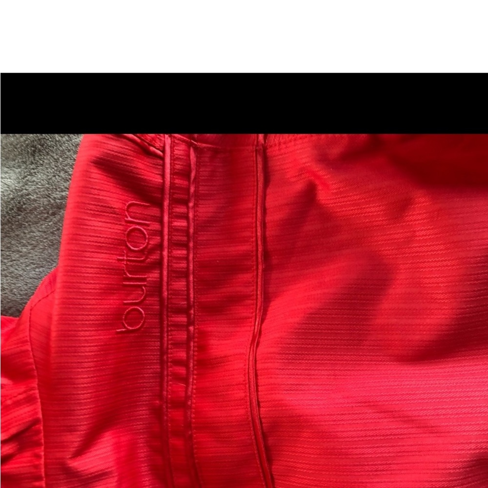 Red Burton Dry Ride Snow Jacket - Picture 5 of 9